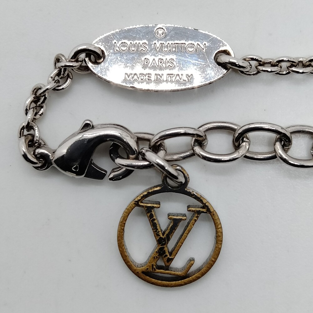 No Tariff Louis Vuitton Necklace Silver #196806L14 - Picture 4 of 8